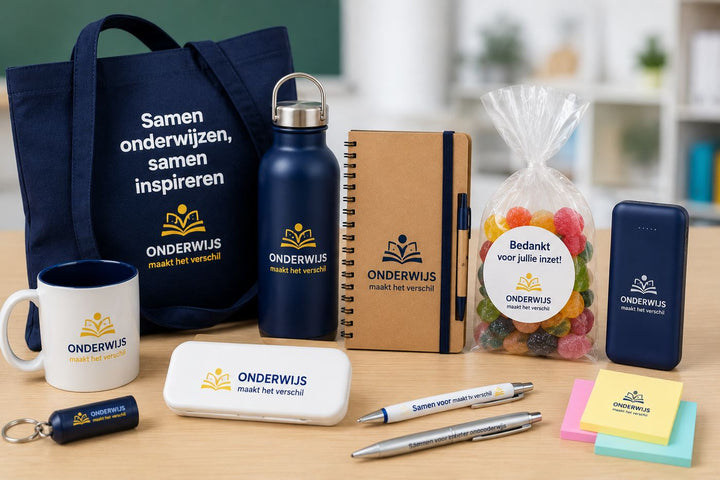 diverse relatiegeschenken voor scholen