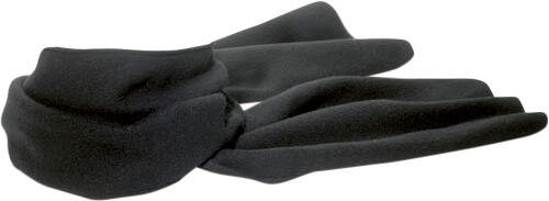Sjaal van fleece zwart 4 kleuren tr 11238