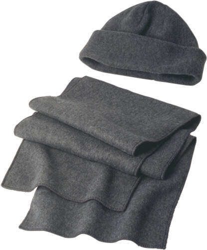 Muts en sjaal van fleece   sample