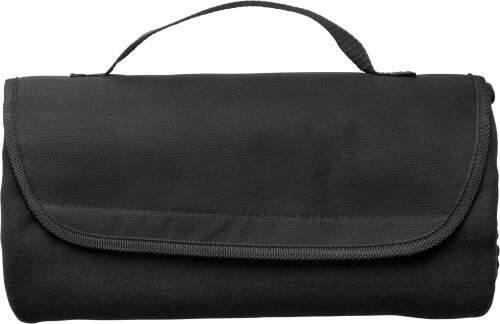 Fleece deken met draagband   sample