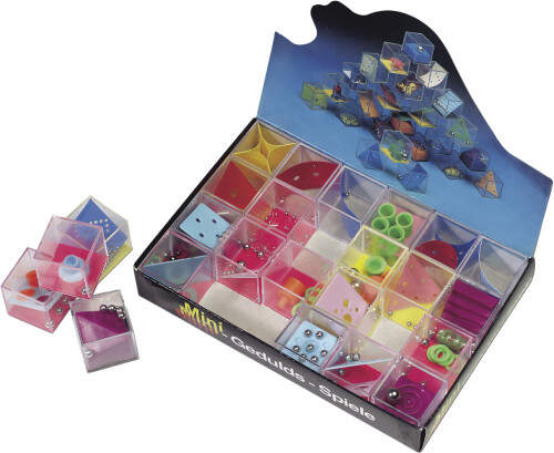 Geduldspelletjes, assorti  per 24 st verkopen   sample