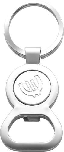 Sleutelhanger met opener en Euromunt   sample
