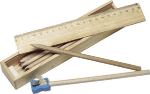 Tekenset naturel 2 kleuren tp 12376