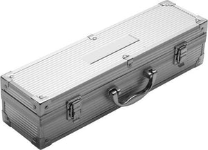barbecue set zilver onbedrukt 1339