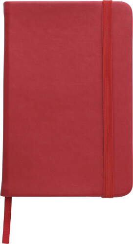 A6 notitieboekje rood Full colour 444