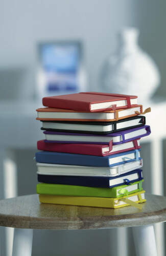 A6 notitieboekje wit Full colour 450