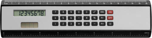 liniaal (20 cm) met ingeb solar calculator.   sample