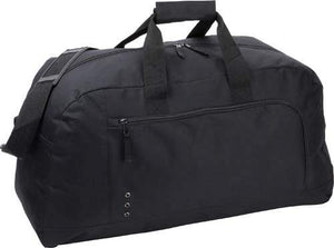 Sport- en reistas 600D polyester zwart 1 kleur tr 11782