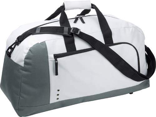 Sport- en reistas 600D polyester zwart 2 kleuren zd 11783