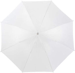 Paraplu wit onbedrukt 9136