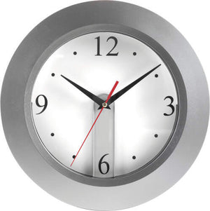 Wandklok zilver 2 kleuren zd 13200