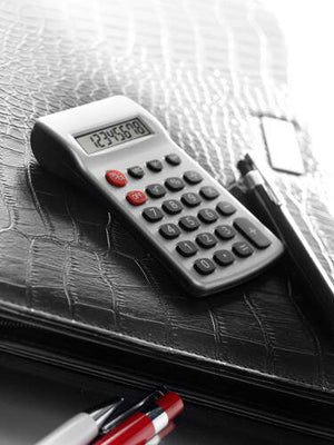 Calculator zilver 2 kleuren tp 1968