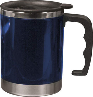 Vacu&uuml;m thermosbeker zwart 4 kleuren tp 12809