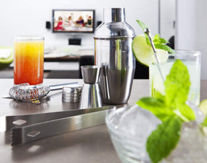 Cocktailset zilver Doming 2295