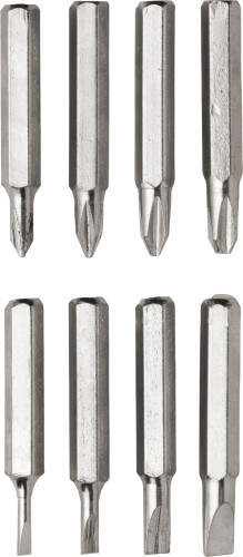 Gereedschapset met zaklamp grijs 3 kleuren tp 4390