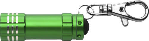 Aluminium zaklamp met 3 LED zwart Graveren 662