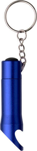 Aluminium zaklamp/flesopener zwart Graveren 672
