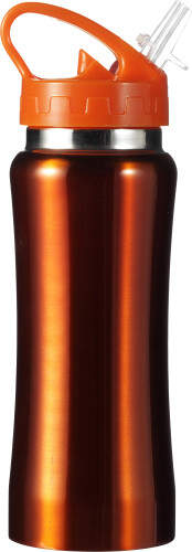 bidon 600ml zwart 3 kleuren tp 1547