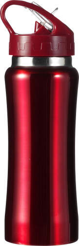 bidon 600ml zwart 2 kleuren tp 1546