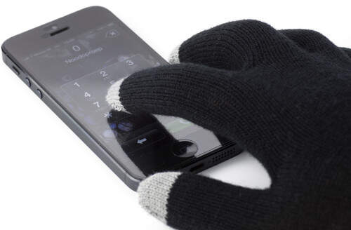 Touchscreen handschoenen blauw 2 kleuren tr 12613