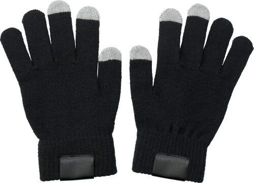 Touchscreen handschoenen blauw 1 kleur tr 12612