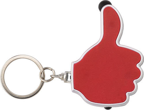 Sleutelhanger Like wit onbedrukt 11370