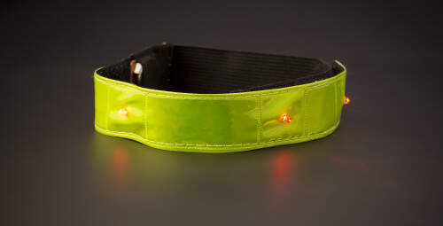 Reflecterend strap met led verlichting   sample