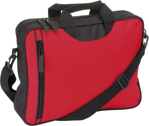 Collegetas zwart 2 kleuren tr 2304