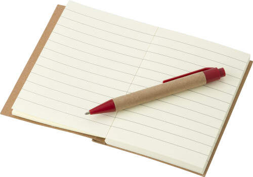 Notitieboekje met balpen   sample