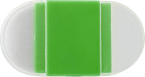 Puntenslijper met gum wit 3 kleuren tp 9694