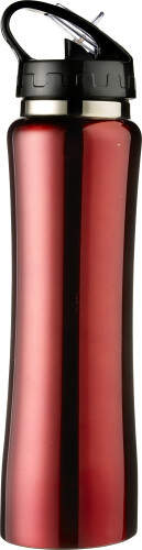 RVS drinkfles, 500 ml rood 1 kleur tp 10582