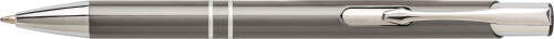 Aluminium balpen met hoogglans UV coating   sample
