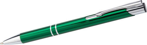 Aluminium balpen met hoogglans UV coating   sample