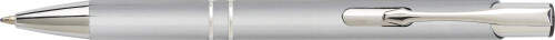 Aluminium balpen met hoogglans UV coating   sample