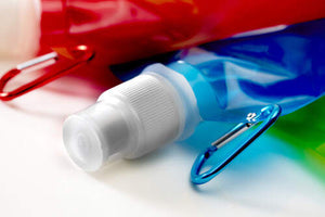 Opvouwbare waterfles wit 2 kleuren tp 8770