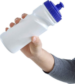 100% recyclebare drinkfles wit onbedrukt 18