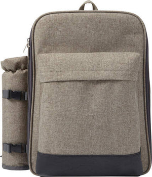 Picknick koelrugzak, 4 personen lichtgrijs 3 kleuren tr 9284