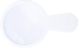 Dun vergrootglas, model 'loep'. wit 2 kleuren tp 3485