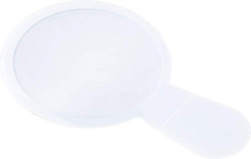 Dun vergrootglas, model 'loep'. bedrukken