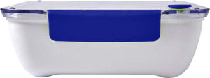 broodtrommel / lunchbox (920ml) blauw onbedrukt 1885