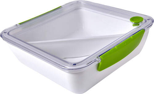 broodtrommel / lunchbox (920ml) wit onbedrukt 1888