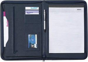 Documentenmap blauw onbedrukt 2765