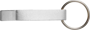 Flesopener met sleutelhanger zwart 4 kleuren tp 3880