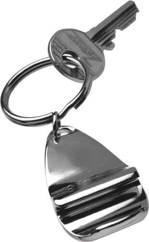 Flesopener zilver onbedrukt 3905