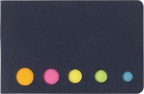 Memoboekje met 5 verschillende kleuren   sample
