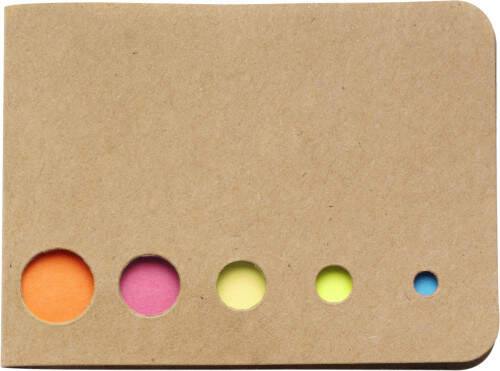 Memoboekje met 5 verschillende kleuren   sample