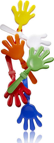 handenklapper wit 2 kleuren tp 5017