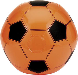 Opblaasbare voetbal wit 1 kleur tr 8612