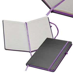 A5 notitieboekje Cuxhaven paars onbedrukt 362