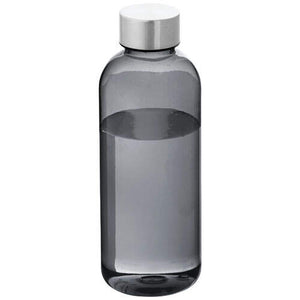 Spring 600 ml Tritan drinkfles transparant zwart 1 kleur zd 11880